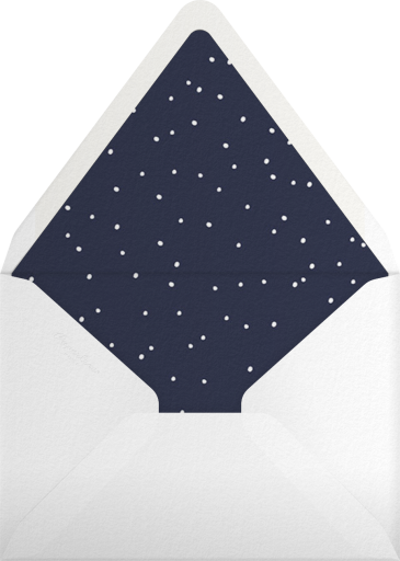 White Stars - Linda and Harriett Envelope