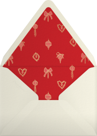 Christmas Tree Viewing - Paperless Post Envelope