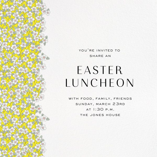 Ffion - Easter Invitation by Liberty