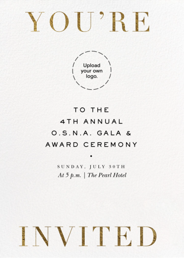 Endlong - Gala Invitation by Paperless Post