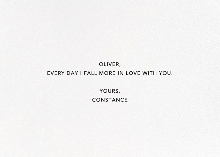 With Hugs and Kisses (Double-Sided) - Valentine's Day Card by Linda and Harriett - Back