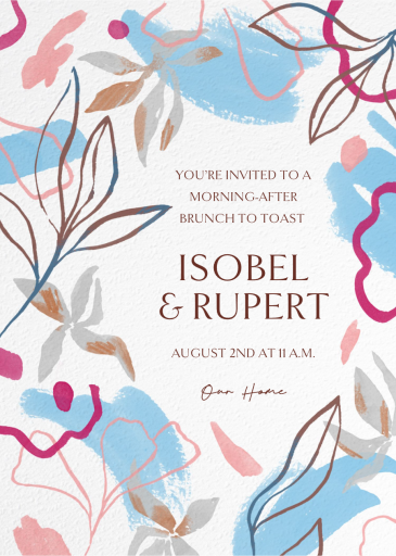 Botanic Garden - Wedding Weekend Invitation by Paperless Post