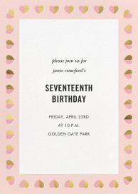Better Halves Border - Birthday Invitation by kate spade new york
