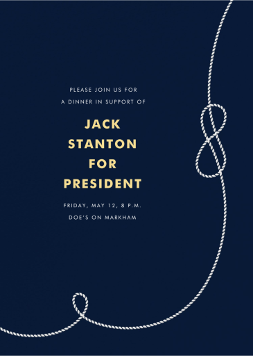 Nautical II - Business Event Invitation by kate spade new york