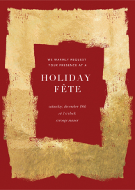 Framework - Holiday Party Invitation by Kelly Wearstler
