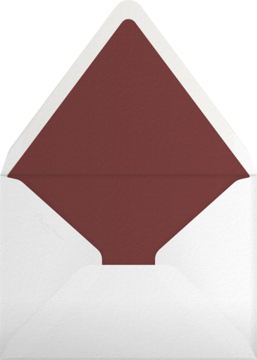 Hand Painted Border - Paperless Post Envelope