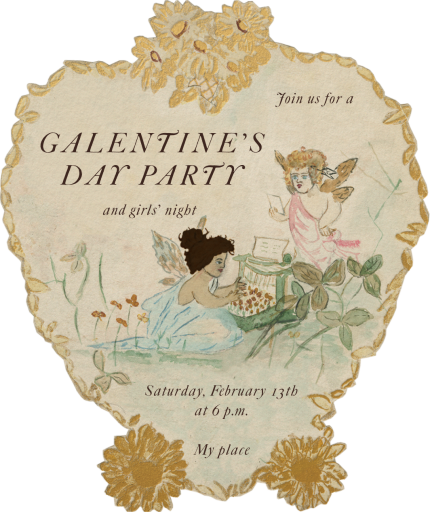 Cupid’s Club - Invitation by John Derian