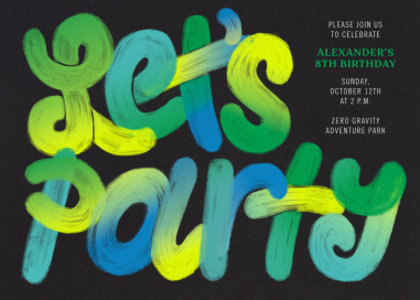 Hype Night - Birthday Invitation by Paperless Post