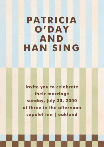 Playful Pattern by Paperless Post