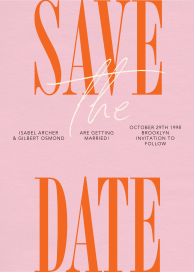 So Much Love - Save the Date by Paperless Post