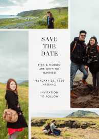 Quad - Save the Date by Paperless Post