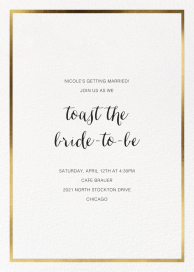 Idylle - Bridal Shower Invitation by Paperless Post