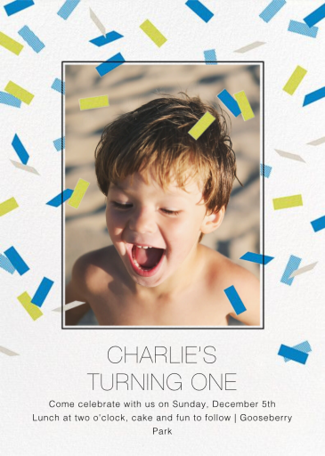 Parade Day - First Birthday Invitation by Paperless Post