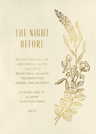 Wild Meadows - Rehearsal Dinner Invitation by Paperless Post