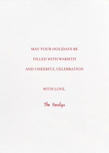 My Doggie Is So Talented - Holiday Card by Mr. Boddington's Studio - Back