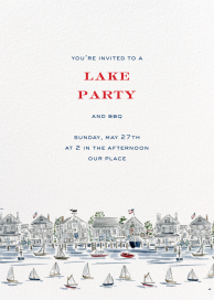 Sunny Harbor (Riley Sheehey) - Summer Party Invitation by Dogwood Hill
