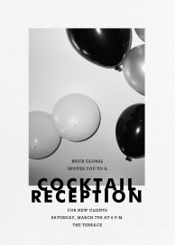 Wide Modern Border (Photo) - Cocktail Party Invitation by Paperless Post