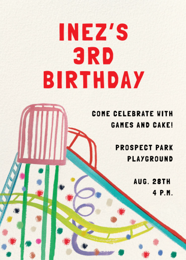 Slide Into Celebration by Mr. Boddington's Studio