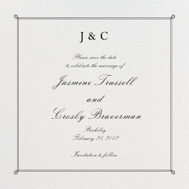 Double Loop Frame by Paperless Post