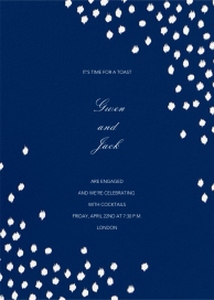 Ikat Dot - Engagement Party Invitation by Oscar de la Renta