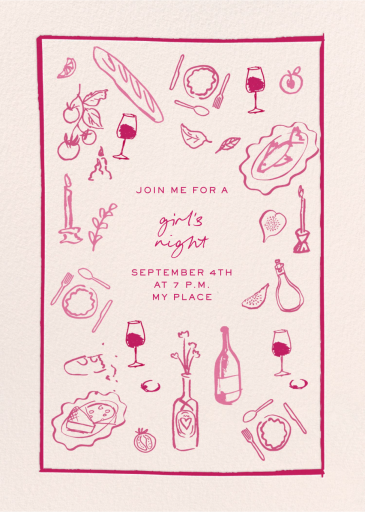 Table Doodle by Pulp Templates Co.