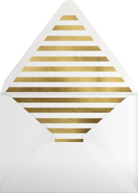 Champagne Flute - Paperless Post Envelope