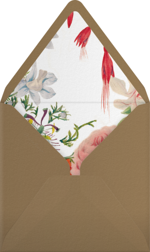 Spring Medley (Save the Date) - John Derian Envelope