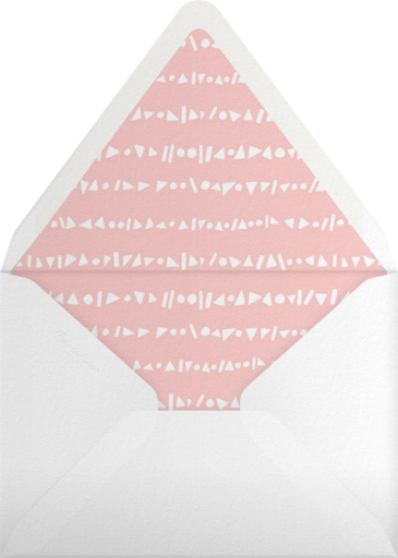 Shower Shapes - Paperless Post Envelope