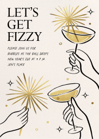 Sparklers and Fizz - Party Invitation by Paperless Post