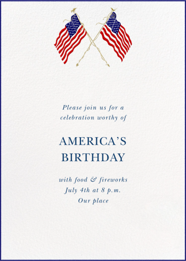 Formal Flags - Invitation by Paperless Post