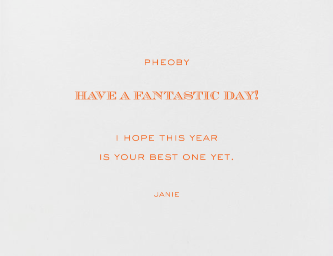 Cadogan Birthday - Birthday Card by Paperless Post - Back