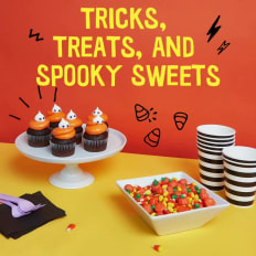 Tricks,  treats, and 
spooky sweets