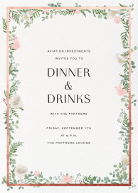 Lautaret (Invitation) - Business Dinner Invitation by Paperless Post