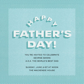 Blue Waves by Paperless Post