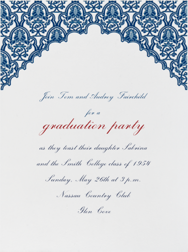 Arabesque - Party Invitation by Paperless Post