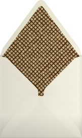 Deckle Pumpkin - Paperless Post Envelope