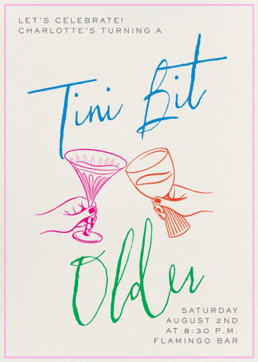 Last Sip - Birthday Invitation by Paperless Post