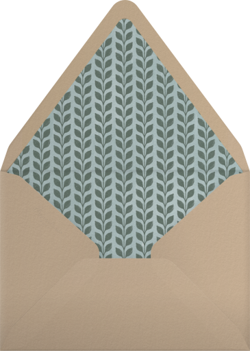 Cabin Quilt - Paperless Post Envelope