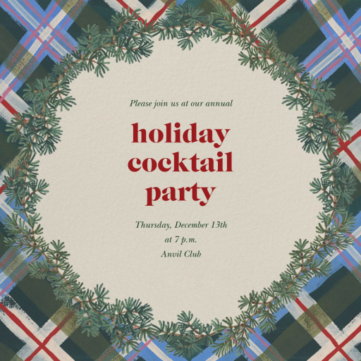 L'hiver - Corporate Holiday Party Invitation by Nathalie Lété