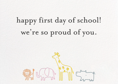 Jungle March - Stationery by Little Cube