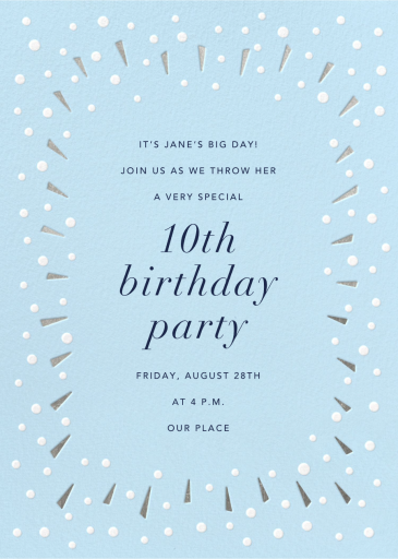Snow Glow - Birthday Invitation by Paperless Post