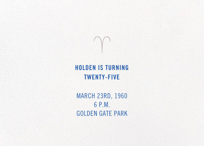 Your Season Invitation - Birthday Invitation by Paperless Post - Back