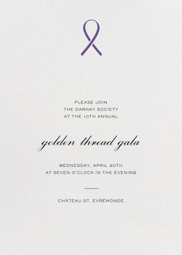 Pinned - Fundraiser Invitation by Paperless Post