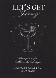 Evening Toast - New Year's Eve Invitation by Paperless Post