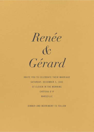 Apricot - Wedding Invitation by Paperless Post