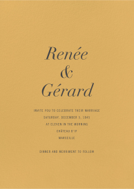 Apricot - Wedding Invitation by Paperless Post