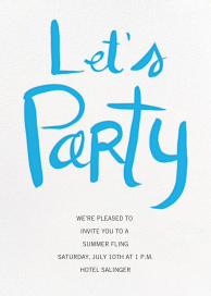 Let's Party by Linda and Harriett