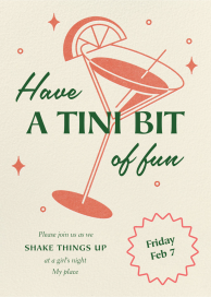 5 O’Clock Martini - Get-Together Invitation by Paperless Post
