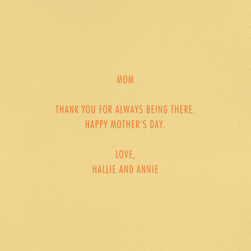 Off the Hook - Mother's Day Card by Paperless Post - Back