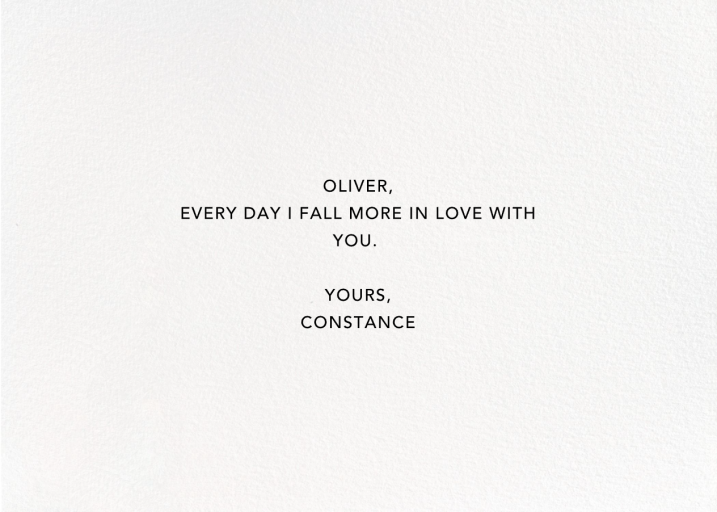 With Hugs and Kisses (Double-Sided) - Valentine's Day Card by Linda and Harriett - Back